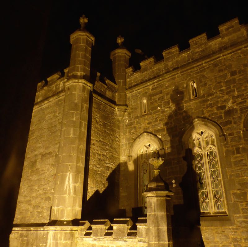 Spooky and medieval Markree Castle.